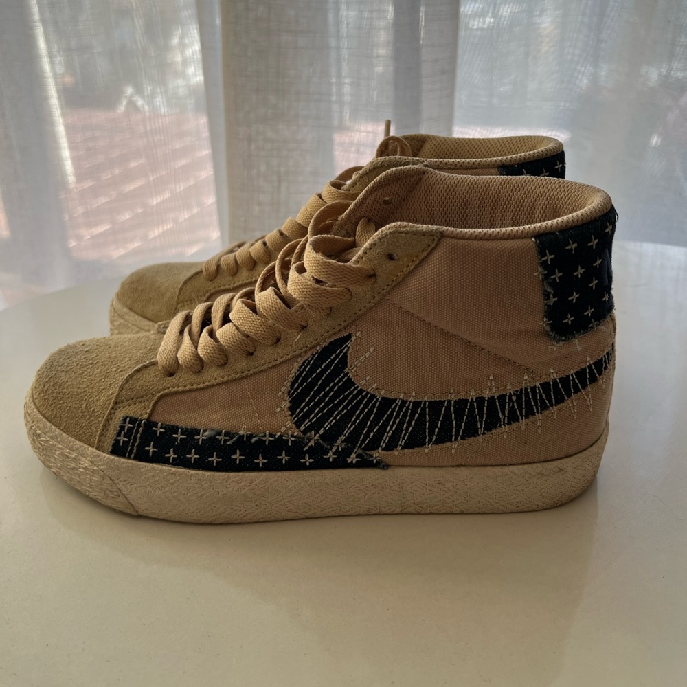 Nike SB Blazer Mid - Sashiko pack, japanese denim patches
